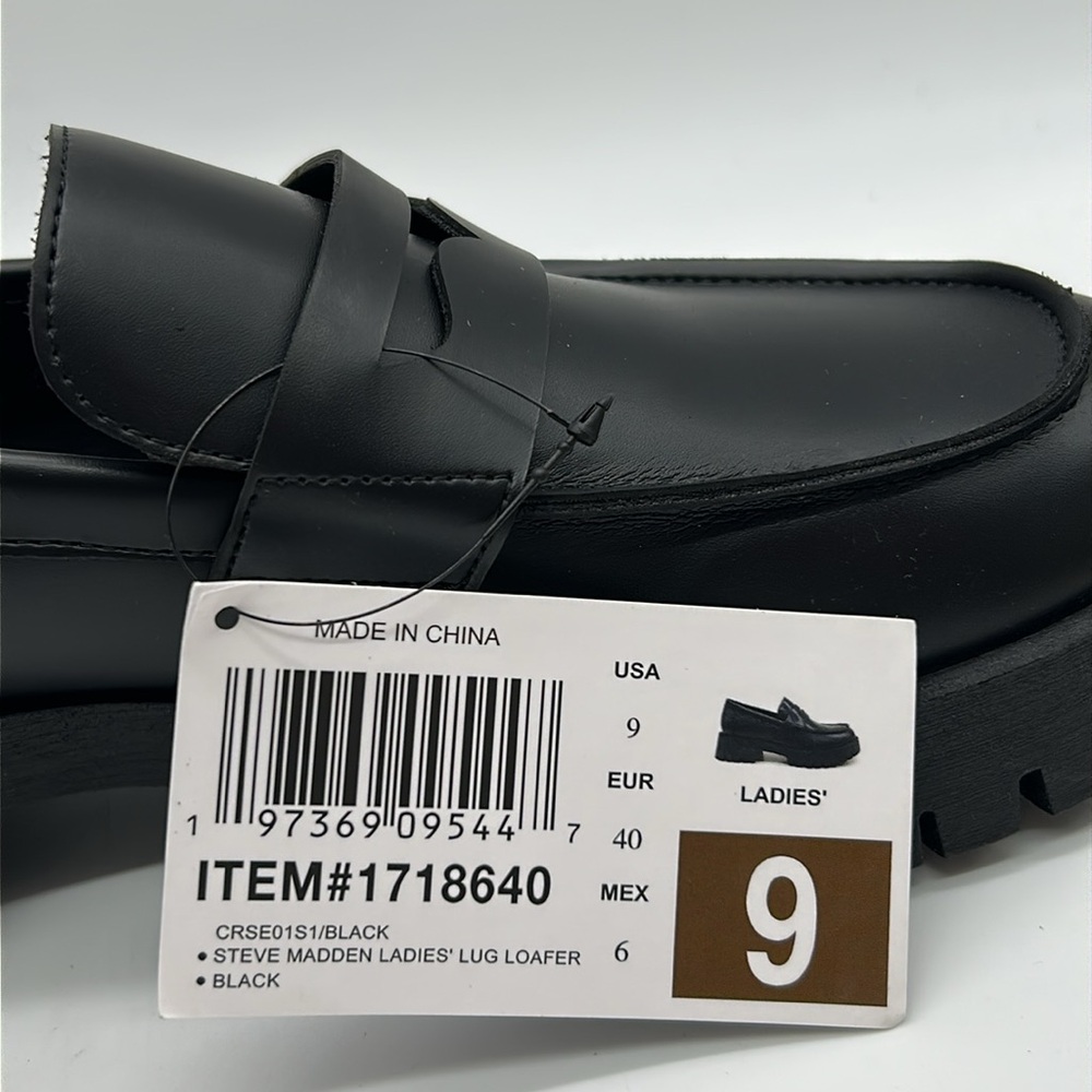 Steve Madden Black Loafers - Picture 13 of 13